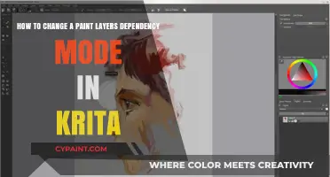 Mastering Krita: Adjusting Paint Layer Dependency Modes Effortlessly