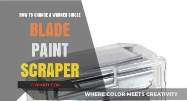 Easy Guide: Replacing Warner Single Blade Paint Scraper