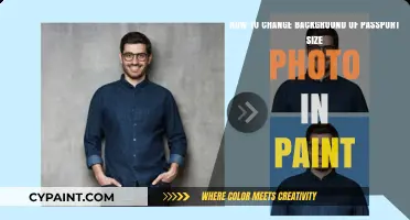 Quickly Change Passport Photo Background Using MS Paint: Easy Steps