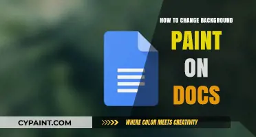 Quick Guide: Changing Background Paint in Google Docs Easily