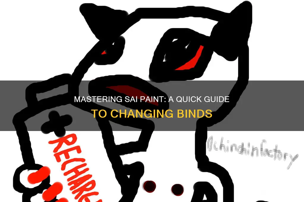 how to change binds in sai paint