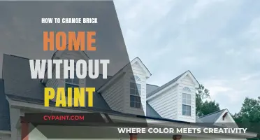 Transform Your Brick Home: Creative Paint-Free Makeover Ideas