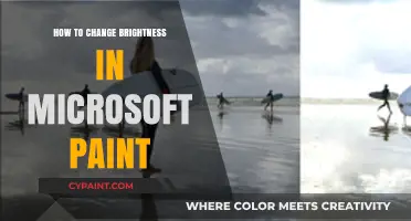 Adjust Brightness in Microsoft Paint: A Quick and Easy Guide