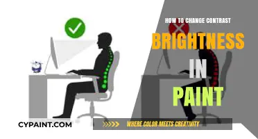 Master Paint: Adjusting Contrast and Brightness for Perfect Image Editing