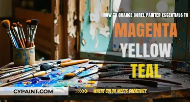 Transform Corel Painter Essentials Palette: Magenta, Yellow, Teal Tutorial