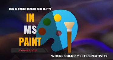 Quick Guide: Changing Default Save As Type in MS Paint