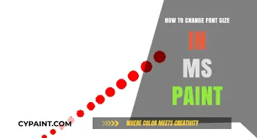 Quick Guide: Adjusting Font Size in MS Paint for Beginners