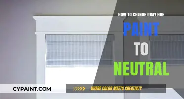 Transforming Gray Hue Paint: Simple Steps to Achieve a Neutral Tone