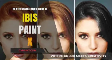 Ibis Paint X: Changing Hair Color Like a Pro