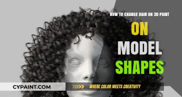 Mastering 3D Paint: Changing Hair on Model Shapes Effortlessly