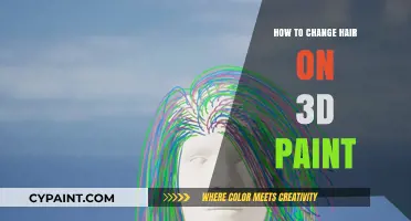 Transform Your 3D Models: Easy Hair Editing in 3D Paint