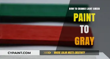 Transform Light Green Paint to Gray: Simple Mixing Techniques Revealed