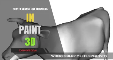 Mastering Paint 3D: Adjusting Line Thickness for Precise Designs