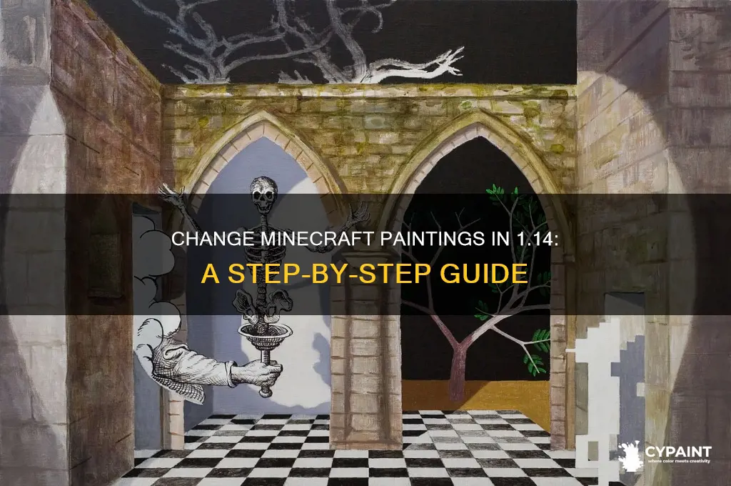 how to change minecarft painting 1 14