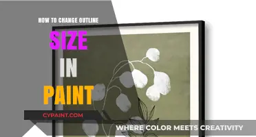 Mastering Paint: Easy Steps to Adjust Outline Size Effectively