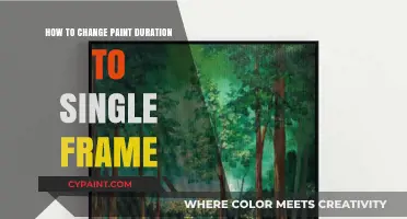 Quick Fix: Adjust Paint Duration to Single Frame in Simple Steps