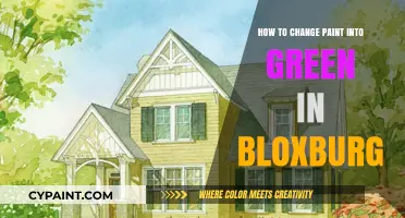 Transforming Paint to Green in Bloxburg: A Simple Step-by-Step Guide