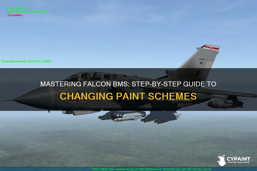 how to change paint scheme falcon bms