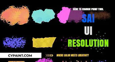 Adjust Paint Tool SAI UI Resolution: A Quick and Easy Guide