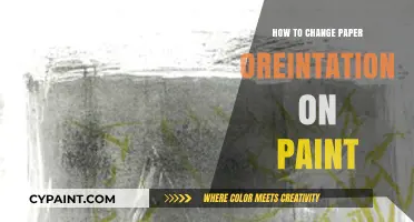 Quick Guide: Changing Paper Orientation in Paint for Perfect Prints