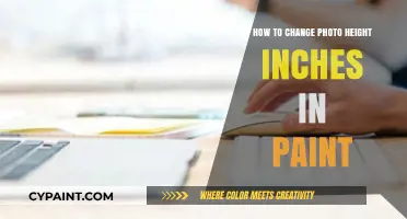 Quick Guide: Resizing Photo Height in Inches Using Paint Tool
