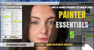 Adjusting Brush Pressure Settings in Corel Painter Essentials 5: A Guide