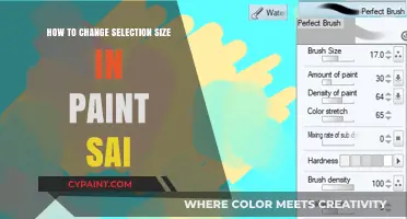 Mastering Paint SAI: Adjusting Selection Size for Precision Editing
