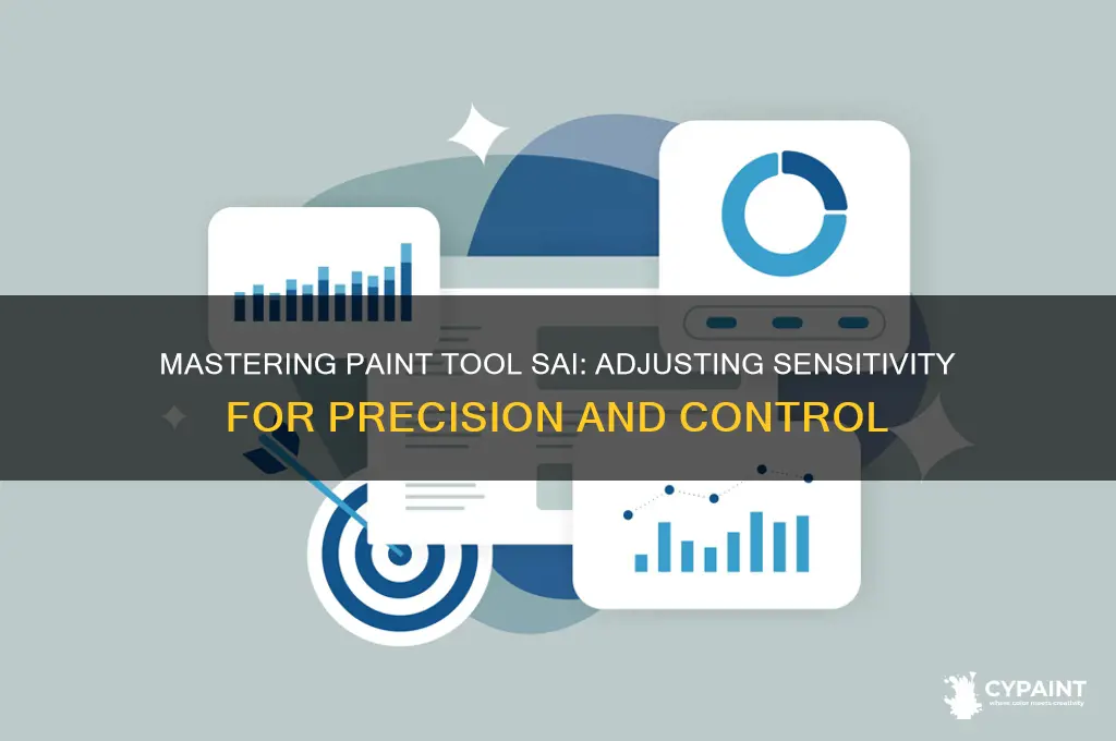 how to change sensitivity on paint tools sai