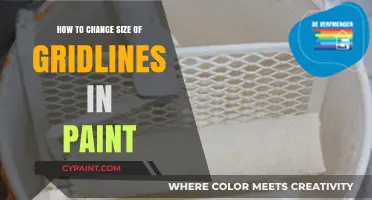 Mastering Paint: Adjusting Gridline Size for Precision in Your Art