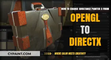 Switch Substance Painter 2 from OpenGL to DirectX Easily