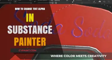 Mastering Text Alpha Adjustments in Substance Painter: A Step-by-Step Guide