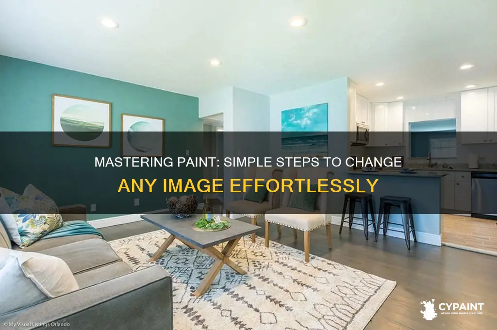 how to change the image on paint