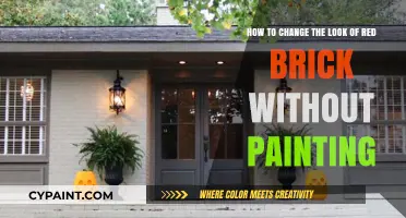 Transform Red Brick Walls: Creative, Paint-Free Makeover Ideas & Techniques