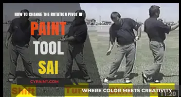 Mastering Pivot Adjustment: Change Rotation Pivot in Paint Tool SAI