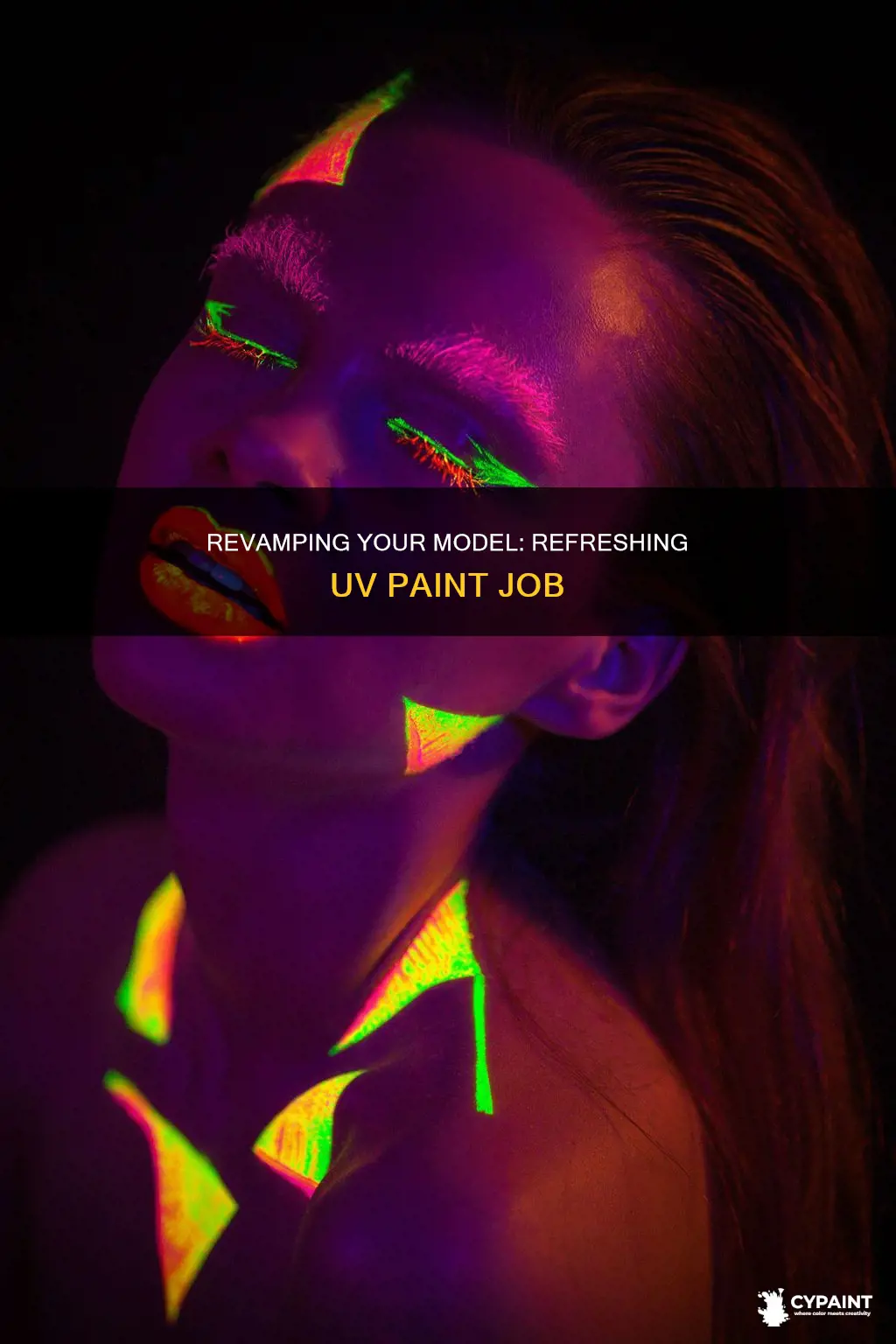 how to change the uv paint for a model
