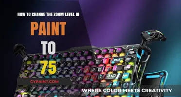 Adjusting Paint Zoom Level: Easy Steps to Set 75% View