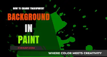 Mastering Paint: Easy Steps to Change Transparent Backgrounds