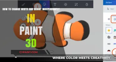 Master Resizing in Paint 3D: Adjust Width & Height Independently