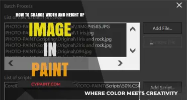 Resize Images Easily: Adjusting Width and Height in Paint