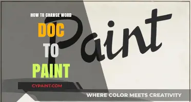 Convert Word Docs to Paint: A Simple Step-by-Step Guide