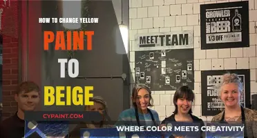 Transform Yellow Paint to Beige: Easy Mixing Tips and Tricks