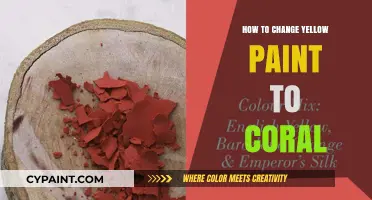 Transform Yellow Paint to Coral: Easy Mixing Tips and Tricks