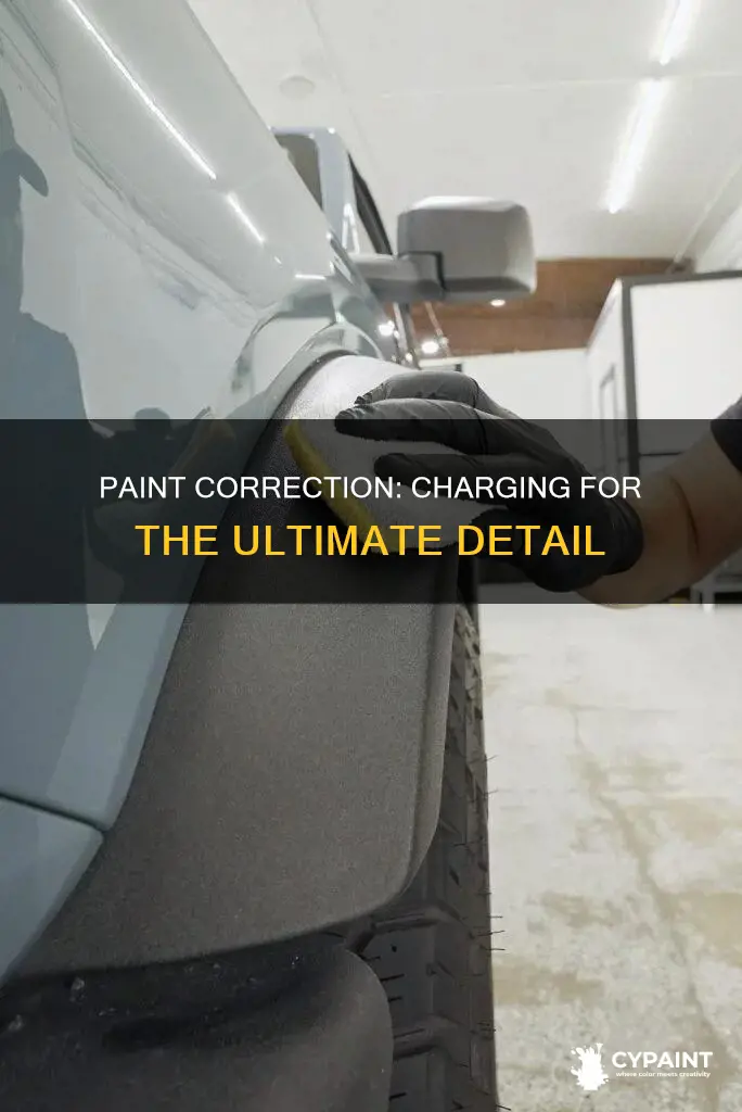 how to charge as a detailer for paint correction