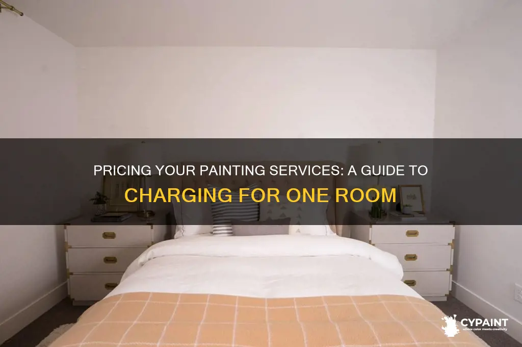 how to charge for painting 1 room