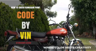 Find Your Kawasaki Paint Code Using the VIN: A Simple Guide