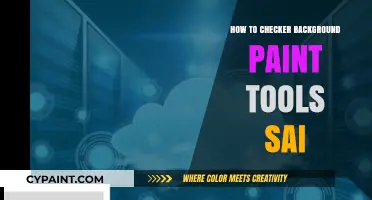 Mastering Background Paint Tools in SAI: A Step-by-Step Checker Guide