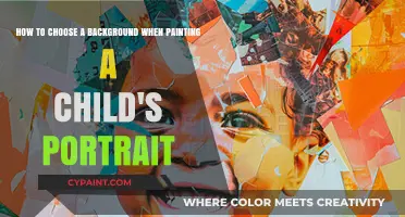 Choosing the Perfect Background for Your Child's Portrait Painting