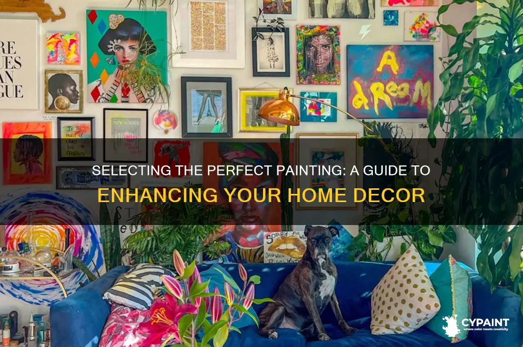 how to choose a painting for your home