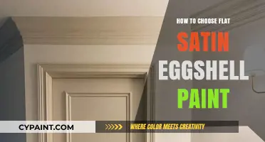 Choosing the Perfect Flat, Satin, or Eggshell Paint: A Comprehensive Guide