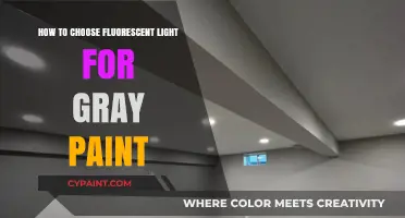 Choosing the Perfect Fluorescent Light to Complement Gray Paint Walls